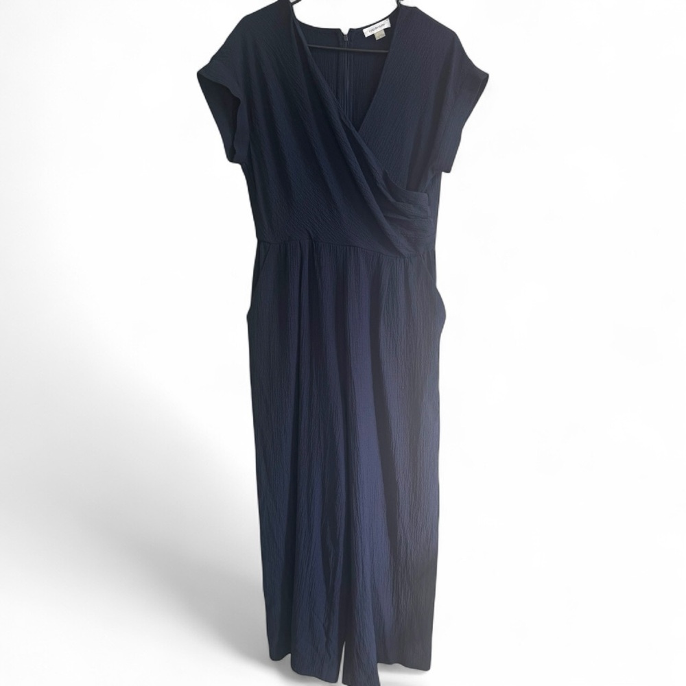 Calvin Klein‎ Navy Blue Women's Wide Leg Romper